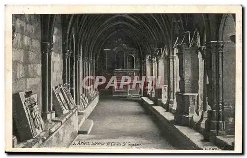 Arles - Interieur de Cloitre Saint Trophime - Cartes postales