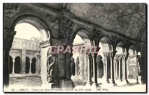 Arles - Galerie du Cloitre Saint Trophime - Cartes postales