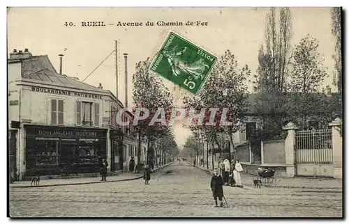 Rueil - Avenue du Chemin de Fer - Boulangerie Moderne - Patisserie - Cartes postales