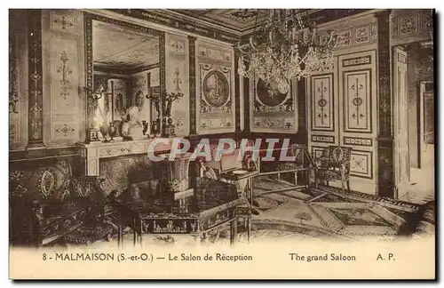 Malmaison - Napoleon - Le Salon de Reception The Grand Saloon - Ansichtskarte AK