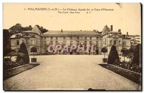 Malmaison - Napoleon Le Chateau facade est et Cour d&#39Honneur - Ansichtskarte AK