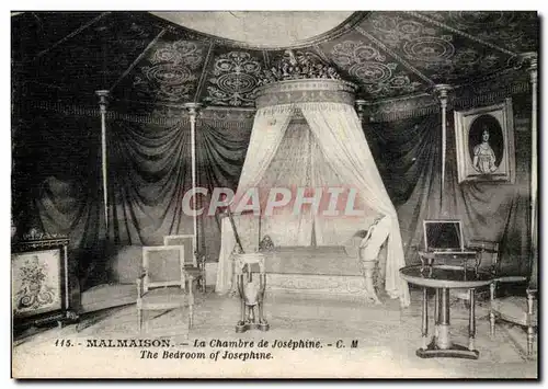 Malmaison - Napoleon La Chambre de Josephine - The bedroom - Cartes postales