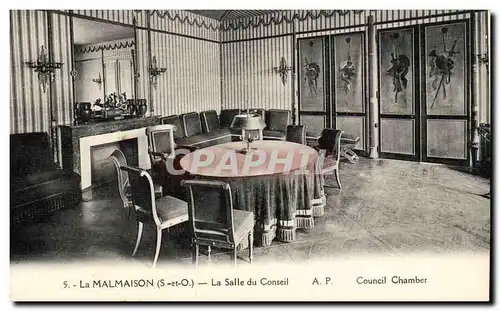 Malmaison - La Salle du Conseil - Cartes postales