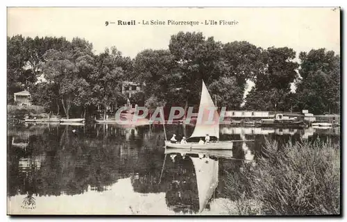 Rueil - La Seine Pittoresque - L&#39Ile Fleurie - Cartes postales