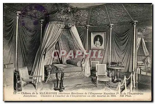 Malmaison - Napoleon - Chateau de malmaison - Residence de L&#39Empereur - Cartes postales