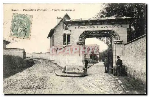 Rueil - Fondation Cognacq - Entree Principal - Cartes postales