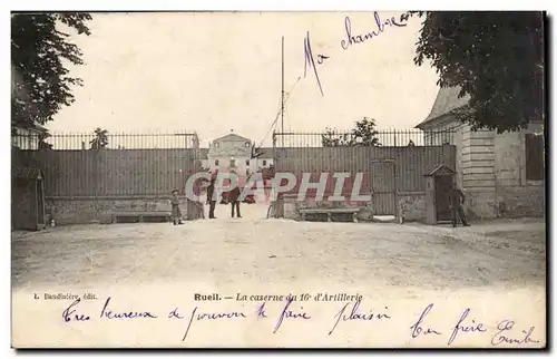 Rueil Malmaison - La caserne du 16 d&#39Artillerie - militaria - Cartes postales