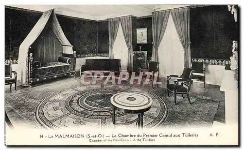 Rueil Malmaison - Napoleon La chambre du Premier Consul aux Tuilleries - Ansichtskarte AK