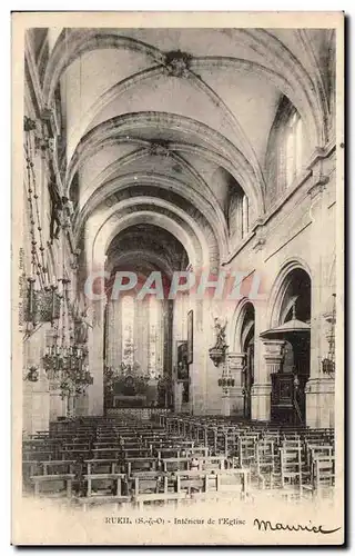 Rueil Malmaison - Interieur de l'Eglise - Cartes postales