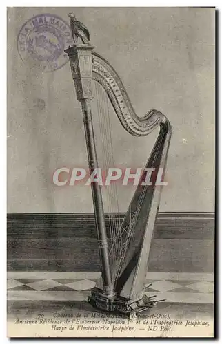 Rueil Malmaison - Napoleon Harpe de l&#39Imperatrice Josephine - Ansichtskarte AK