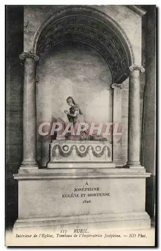 Rueil Malmaison - Napoleon Interieur de l'Eglise Tombeau de L'Imeratrice Josephine - Cartes postales
