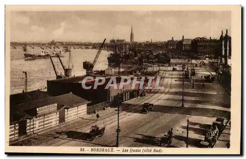 Bordeaux - Les Quais cote sud - Cartes postales