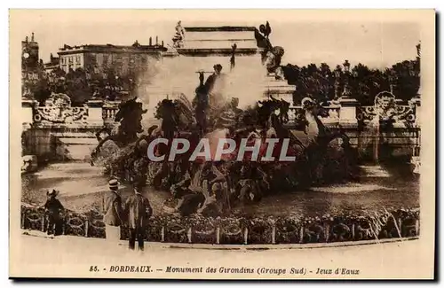 Bordeaux - Monument des Girodins Groupe sud - Cartes postales