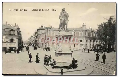 Bordeaux - Statue de Tourny- Cartes postales