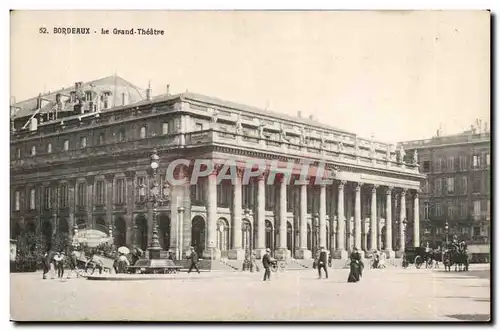 Bordeaux - Le Grand Theatre - Cartes postales