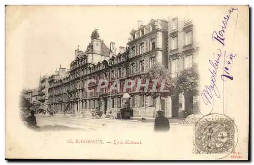 Bordeaux - Lycee National - Cartes postales