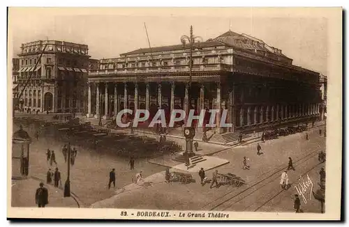 Bordeaux - Le Grand Theatre - Cartes postales