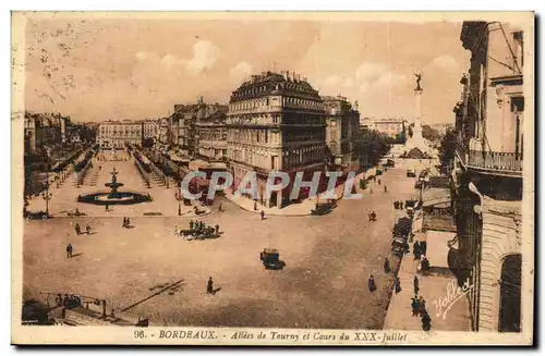 Bordeaux - Allees de Tourny et Cours XXX Juillet - Cartes postales