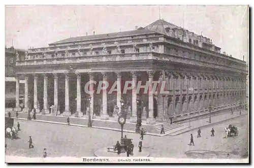 Bordeaux - Grand Theatre - Cartes postales