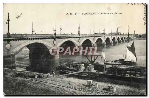 Bordeaux - Le Pont de Pierre - Cartes postales