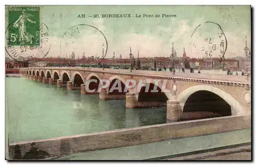 Bordeaux - Le Pont de Pierre - Cartes postales