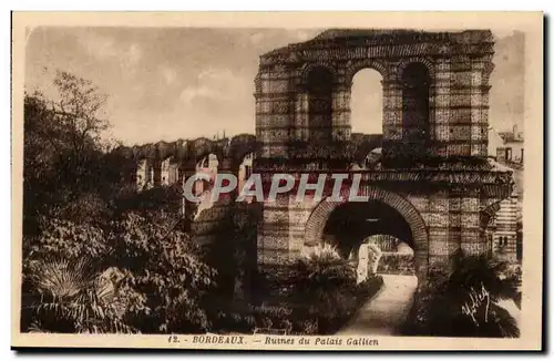 Bordeaux - Palais Gallien Les Ruines - Cartes postales