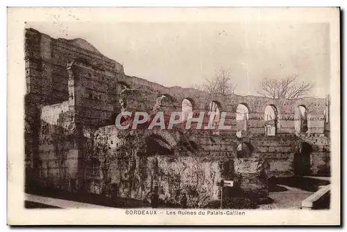 Bordeaux - Palais Gallien Les Ruines - Cartes postales