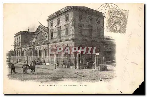 Bordeaux - Gare d&#39Orleans - Cartes postales