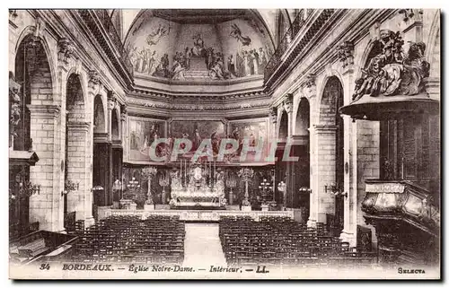 Bordeaux - Eglise Notre Dame - Cartes postales