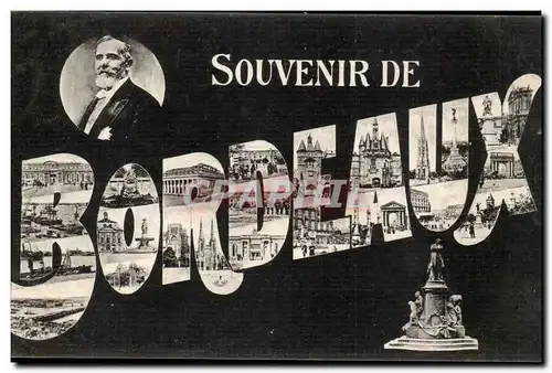 Bordeaux - Souvenir de Bordeaux - Cartes postales