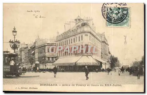 Bordeaux - Allees de Tourny et Cours XXX Juillet - Cartes postales