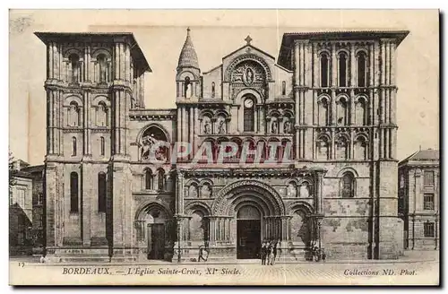 Bordeaux - L'Eglise Sainte Croix - Cartes postales