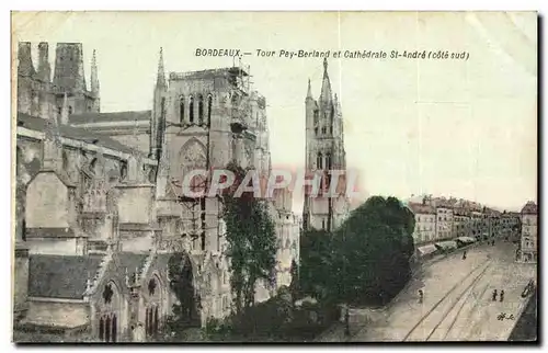 Bordeaux - Tour Pey Berland et Cathedrale St Andre - Cartes postales