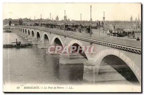 Bordeaux - Le Pont de Pierre - Cartes postales