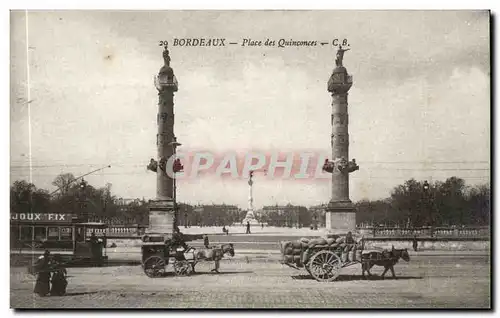 Bordeaux - Place des Quinconces - Cartes postales