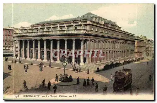 Bordeaux - Le Grand Theatre - Cartes postales