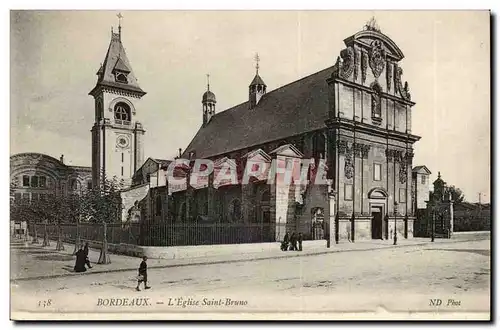 Bordeaux - L&#39Eglise Saint Bruno - Ansichtskarte AK