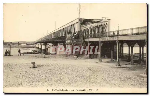 Bordeaux - la Passerelle - Cartes postales