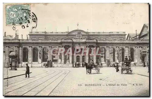 Bordeaux - Hotel de Ville - Cartes postales