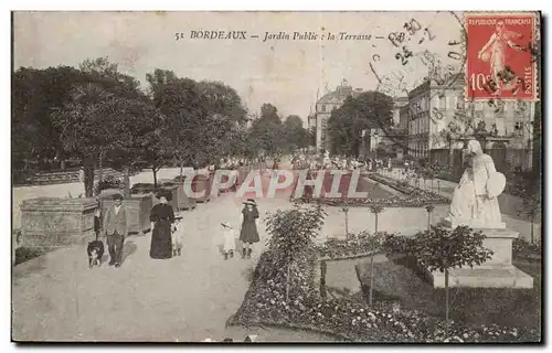 Bordeaux - Jardin Public la Terrasse - Cartes postales