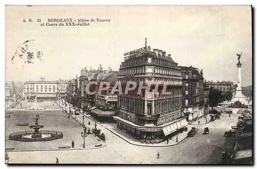 Bordeaux - Allee de Tourny et Cours du XXX Juillet - Cartes postales