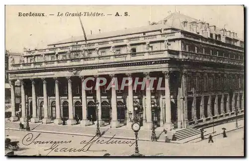 Bordeaux - Le Grand Theatre - Cartes postales