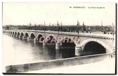 Bordeaux - Le Pont de Pierre - Cartes postales