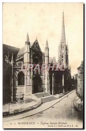 Bordeaux - Eglise Saint Michel - Cartes postales