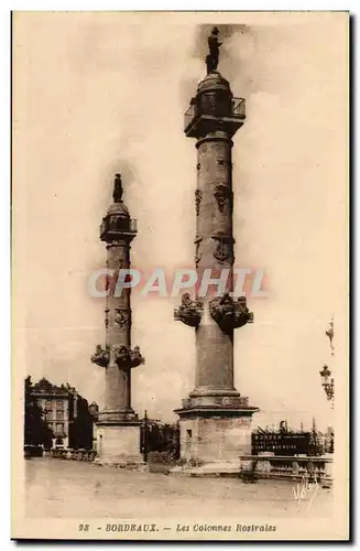 Bordeaux - Les Colonnes Rostrales - Cartes postales