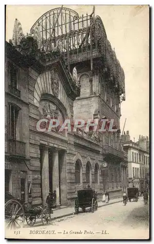 Bordeaux - la Grande Poste - Ansichtskarte AK