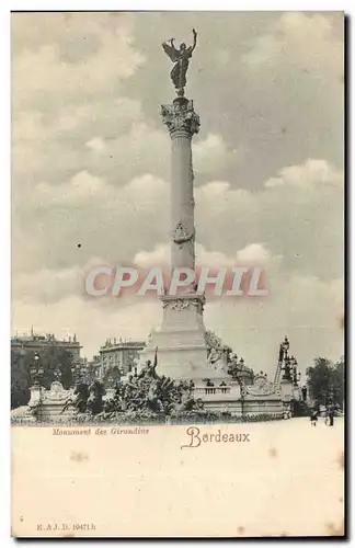 Bordeaux - Monument des Girondins - Cartes postales