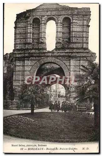 Bordeaux - Ruines de Palais Galilen - Cartes postales