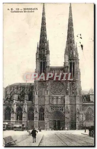 Bordeaux - cathedrale St Andre - Cartes postales