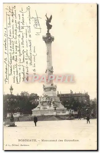 Bordeaux - Monument des Girondins - Cartes postales